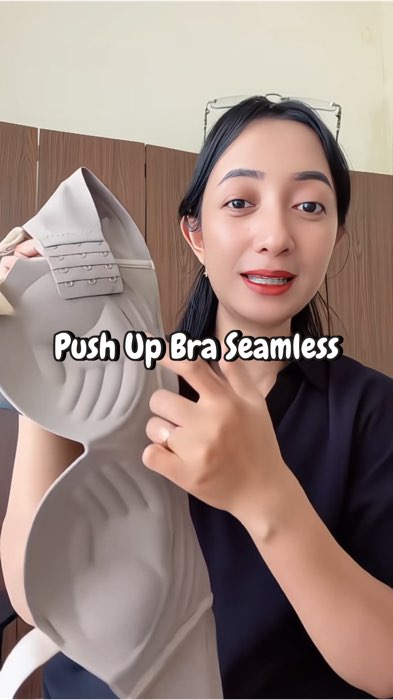 Push up bra seamless 3D bikin tetong ngepush bngtt✨ #bra #pushupbra #ShopeeReview #GratisOngkirRP0 #ShopeeLook #ShopeeCOD #RacunShopee #bratanpakawat