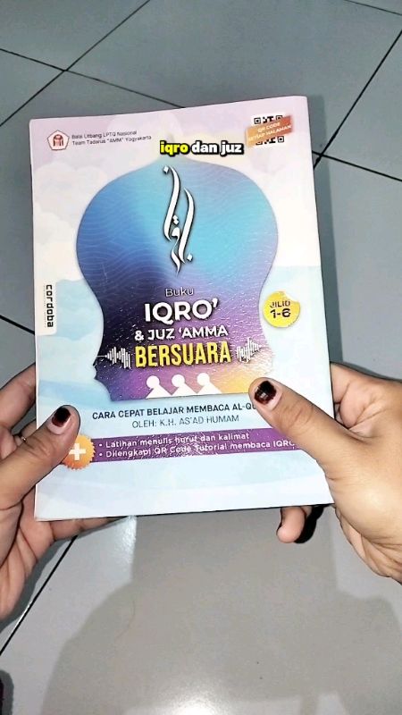Tenang bund, pakai iqro dan juz amma bersuara ini ajaa. 1 buku lengkap #IqrodanJuzAmmaBersuara #iqroanak #iqro #ViralDiShopeeVideo #RacunShopee