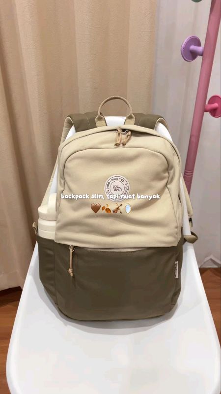 TWOSTRAP-Rustic Backpack#twostrap #TwostrapTasRanselWanita #tasranselwanita #taswanita #backpackwanita #backpacksekolah #RacunShopee #ShopeeCOD