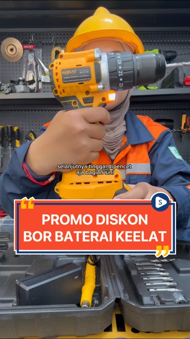 Bor baterai keelat #bor #borbeton #borkeelat #boorkeelat #PromoNonStop #promo #promoterkini #promoshoope #promoshoppe #DiskonShopeeVideo #DiskonRacun