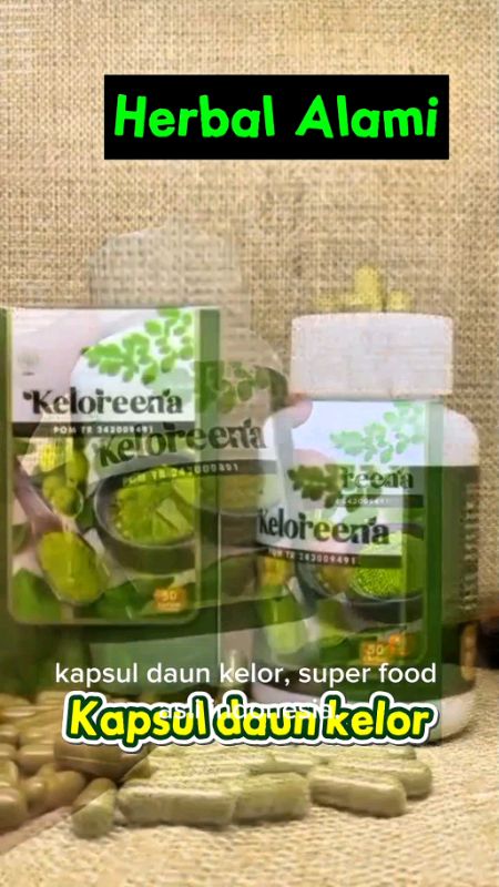 #keloreena #ekstrakdaunkelor #obatpenyubursperma #suplemenmata #obathipertensi #obatglukoma