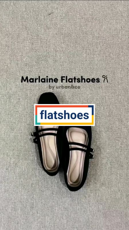 flatshoes estetik #flatshoeswanita #ViralDiShopeeVideo #shopeevideo