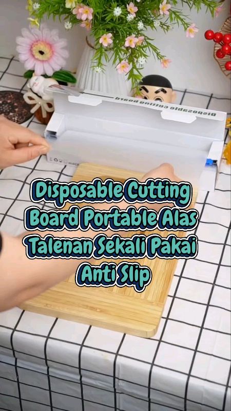 Disposable Cutting Board Portable Alas Talenan Sekali Pakai Anti Slip #RacunShopee #RacunShopeeCheck #SpillRacunShopee #SpillBawaBerkah #CODinApa #fyp
