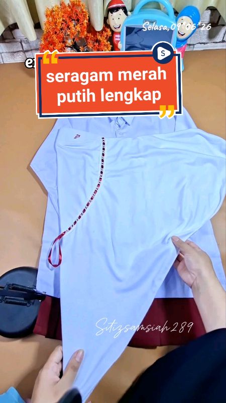 #seragammerahputihsdperempuan #seragammerahputihsd #RacunShopeeCheck #SpillRacunShopee #ShopeeCOD #GratisOngkirRP0 #DiskonShopeeVideo