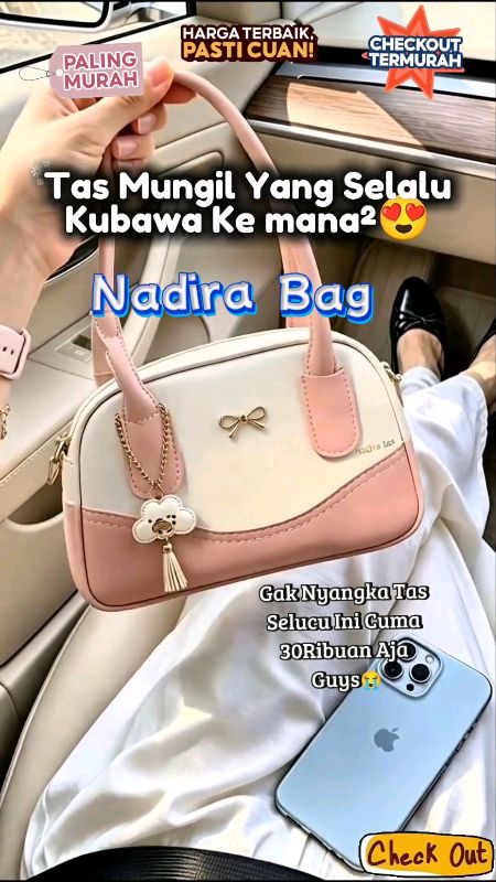 Tas Mungil Buat Banyak🤩#RacunShopee#Diskon50Persen#bismillahfyp#taswanita#fashionwanita#ShopeeFashionHaul#tasselempang#handbag#slingbag#fyp#tasmini
