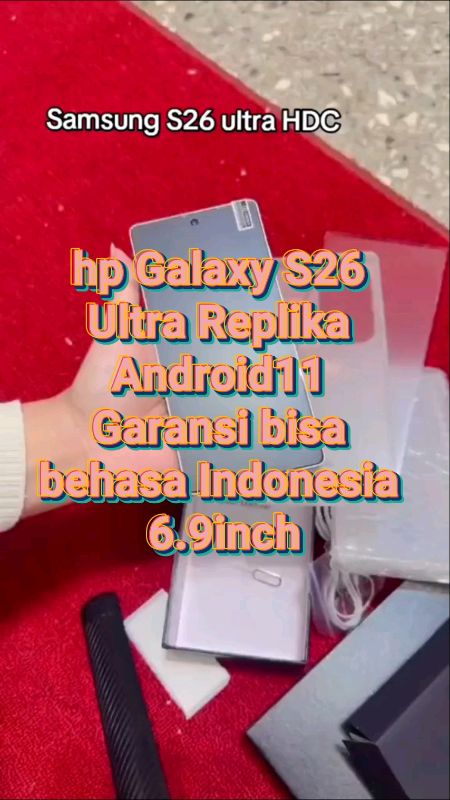 hp Galaxy S26 Ultra Replika Android11 Garansi bisa behasa Indonesia 6.9inch#SpillRacunShopee #RacunShopee #ViralDiShopeeVideo