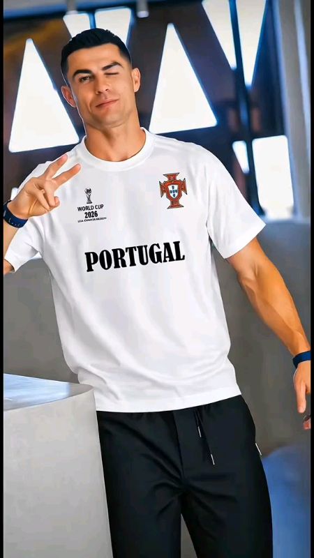 Kaos Portugal Edisi Piala Dunia 2027 #kaos #jerseybola #portugal #ronaldo #cr7goat #cekoutsekarang🛍 #viralvideo