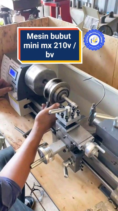 Mesin bubut mini mx 210v / bv #mesinbubutmx210v #mesinbubutbv20 #ShopeeCOD #SpillBawaBerkah #SpillRacunShopee #GratisOngkirRP0 #TermurahDiShopee #fyp