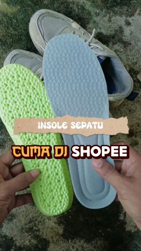 Insole Sepatu Empuk dan Nyaman ✨ #ShopeeVideoCreator #ShopeeCOD #insolesepatu #sports #affiliateshopee #kontenkreator #shopeevideo