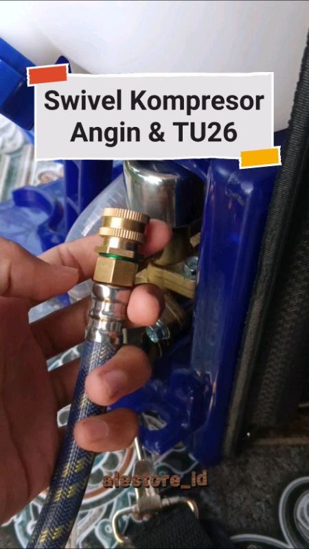 Material Kuningan Awet #swivel #swivelantikusut #swivelsprayer #swivelkompresor #mesinTU26 #mesinkompresor #RacunShopee #SpillBawaBerkah #PromoNonStop