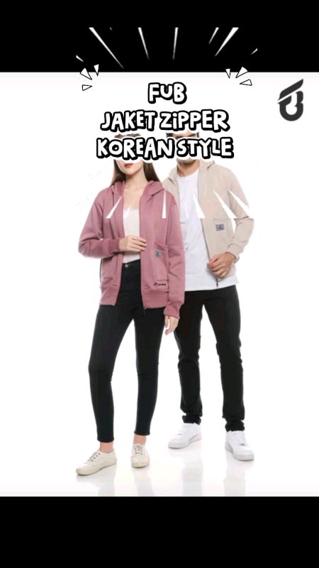 Jaket zipper ala Korea #jaketmurah #jakethoodie #jaketzipper #jaketunisex #jaketfleece #jaketmurah