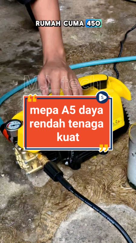 jet steam cleaner mepa A5 murah bertenaga #jetsteam #jetcleanerportable #jetcleanerstim #mesinjetcleaner #mepa