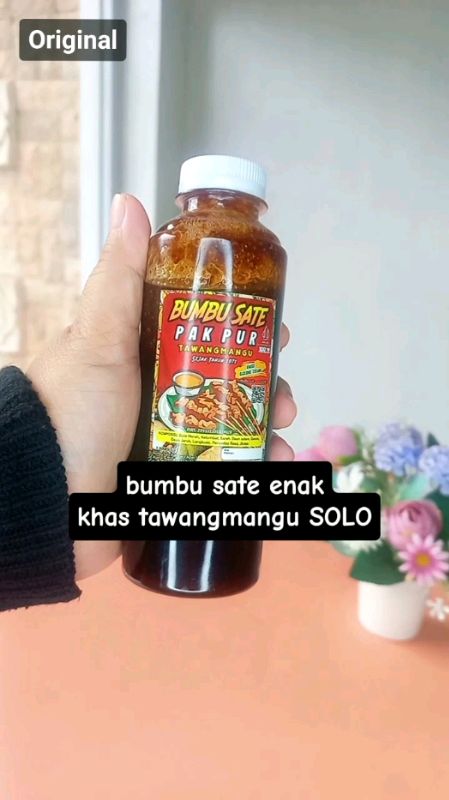 bumbu sate pak pur Tawangmangu Solo #bumbu #bumbusate #bumbusateayam #bumbusatesapi #bumbuikanbakar #bumbuSatePakPur #RacunShopee #SpillRacunShopee