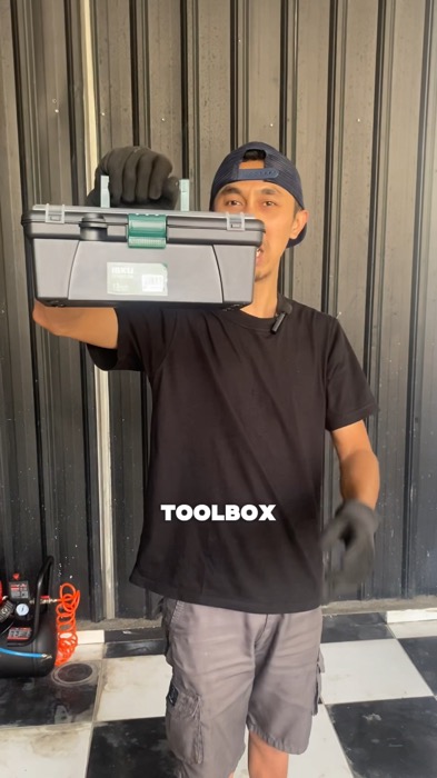 Toolbox ISKU 12inch #isku #shopeevideo #RacunShopeeCheck #ShopeeCOD #PromoNonStop #RacunShopee #toolbox