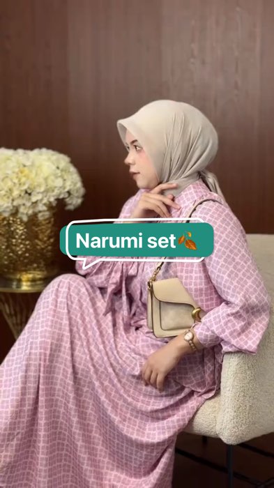 Narumi oneset rok cantik 🍂#FashiondiShopee #GratisOngkirRP0 #Irmalaila_store