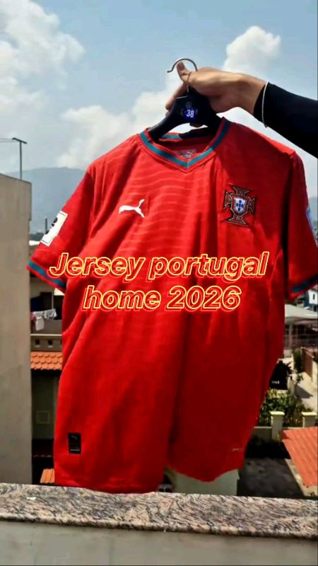 Jersey portugal home 2026#jersey #jerseybola #jerseypialadunia2026 #jerseyPORTUGAL2026 #ViralDiShopeeVideo #RacunShopeeCheck