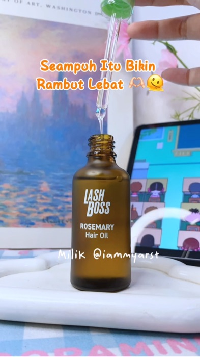 #RacunShopee #GakNyeselBeliIni #hairoilforhairgrowth #hairoilviral #hairoillashboss #lashbossrosemaryoil #PromoNonStop #SpillRacunShopee