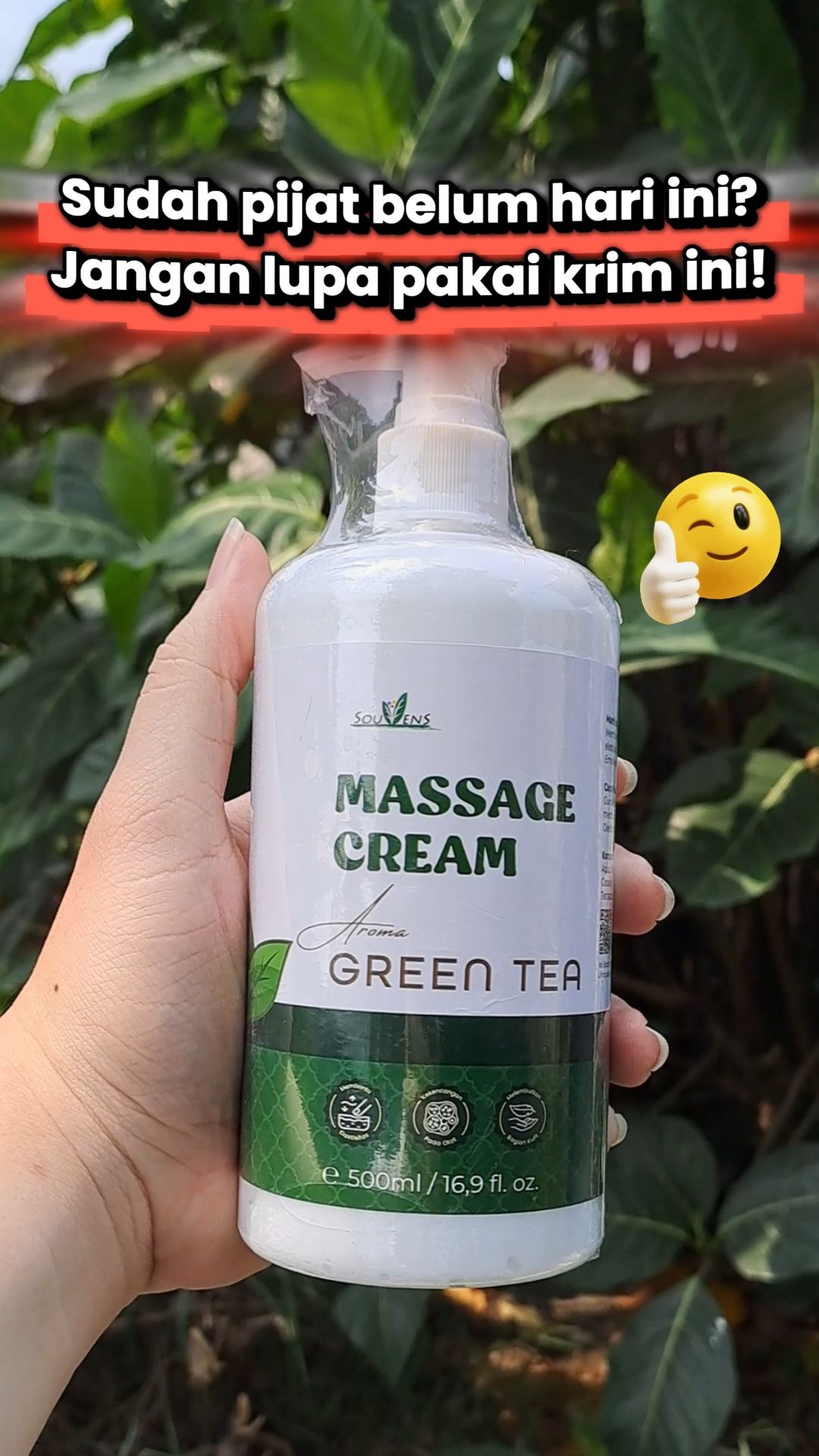 yuk cobain massage cream 500ml dari souvens #massage #massagecream #massagecreamsouvens #krimpijat #krimpijatsouvens #krimpijaturut #pijatcapek