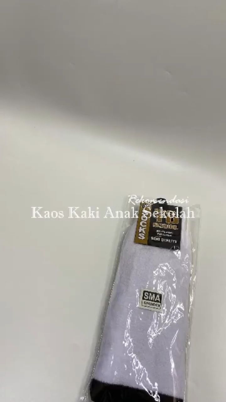 kaos kaki sekolah hitam putih #kaoskakisekolah #murahberkualitas