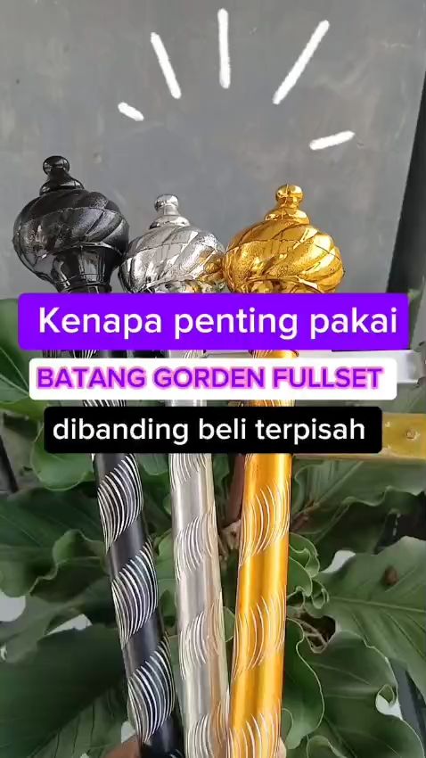 Cekout sekarang batang gorden baru untuk rumah kamu yang lebih cantik #DiskonRacunShopee