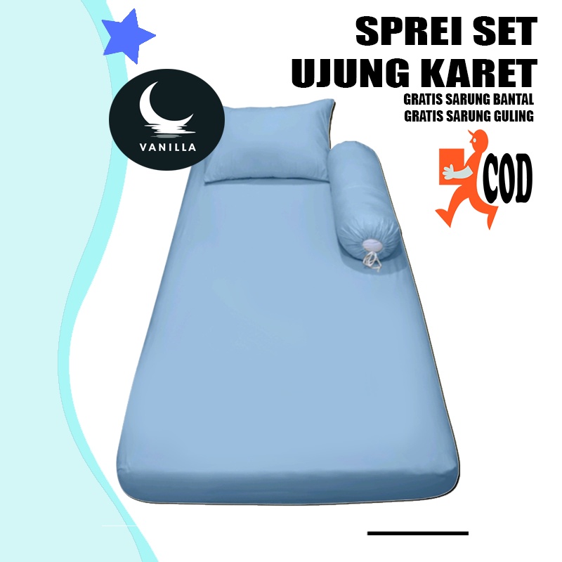Sprei Polos 90 x 200 x 20 Sprei No.4 Sudut Karet