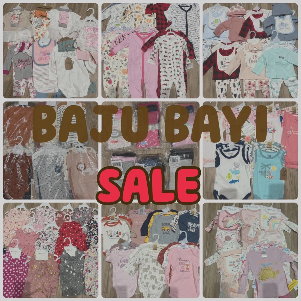 No 204 Sale Baju Bayi Lucu Bahan Halus