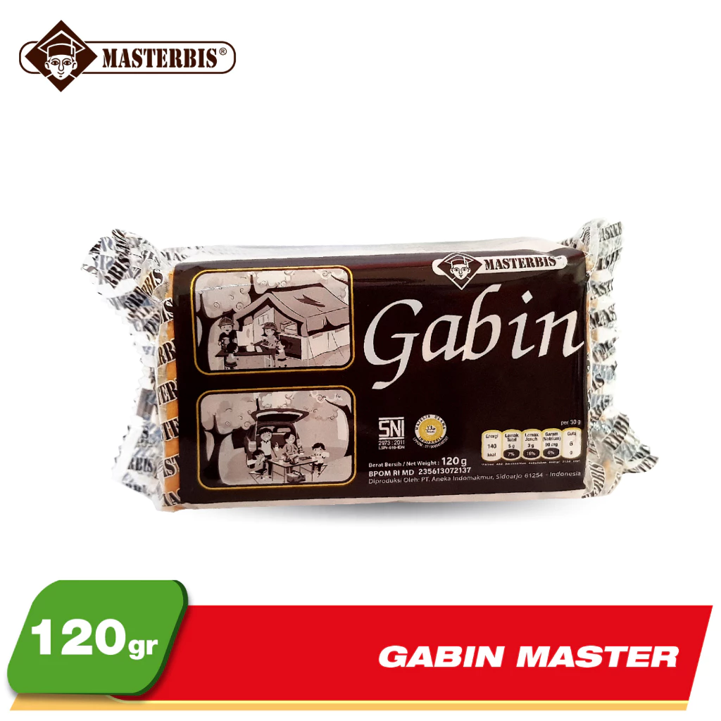 Masterbis Gabin 120g / Biskuit Gabin