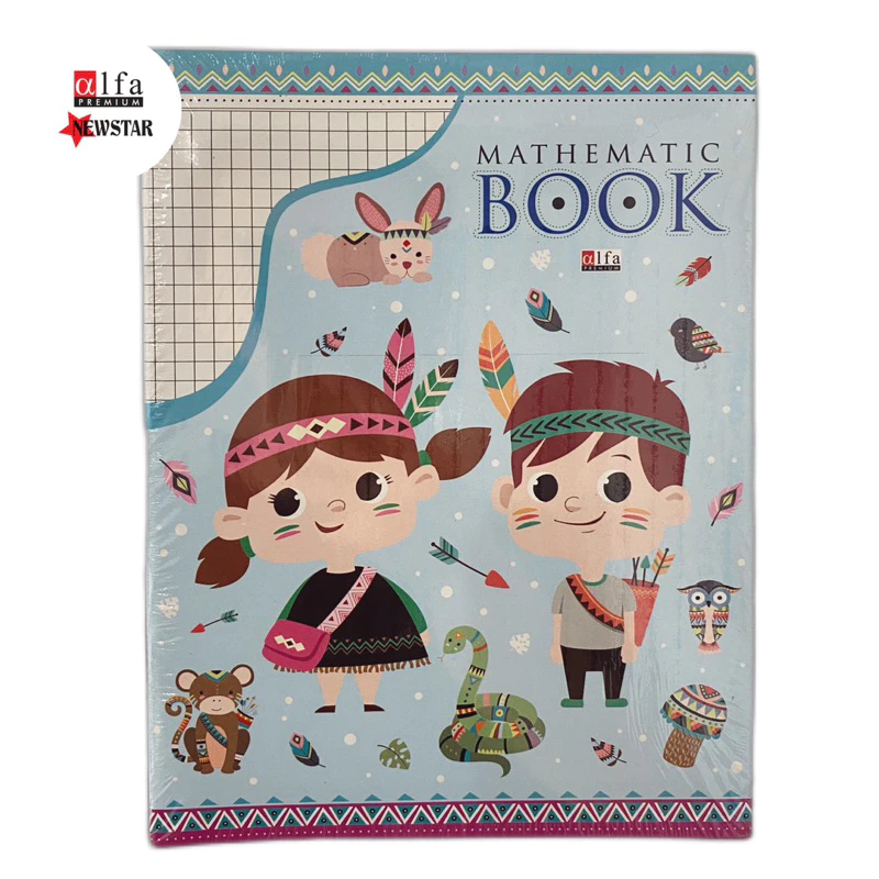 Buku matematika Kotak Kecil 58 Alfa Premium