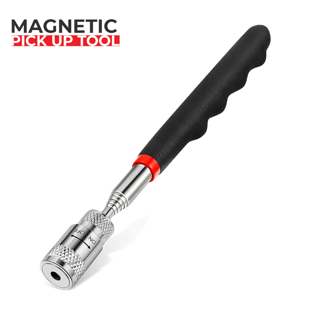 Allefix Alat Magnetik Tongkat Telescopic Magnet Pick Up Tool LED - Magnetic8LB
