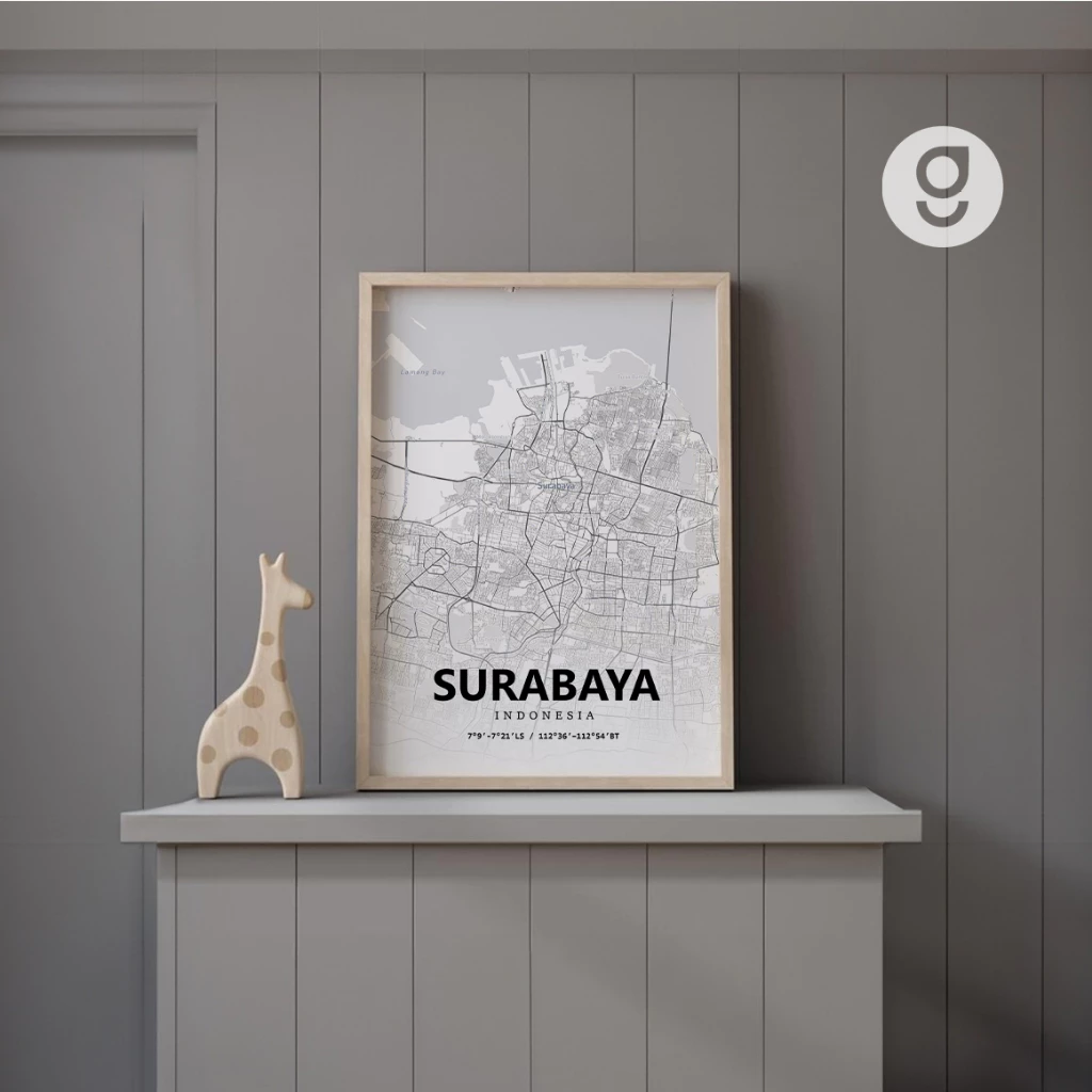Dekorasi Dinding Pigura Kayu
