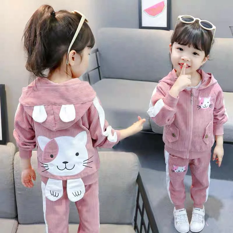 Setelan Baby Anak Perempuan Berkupluk