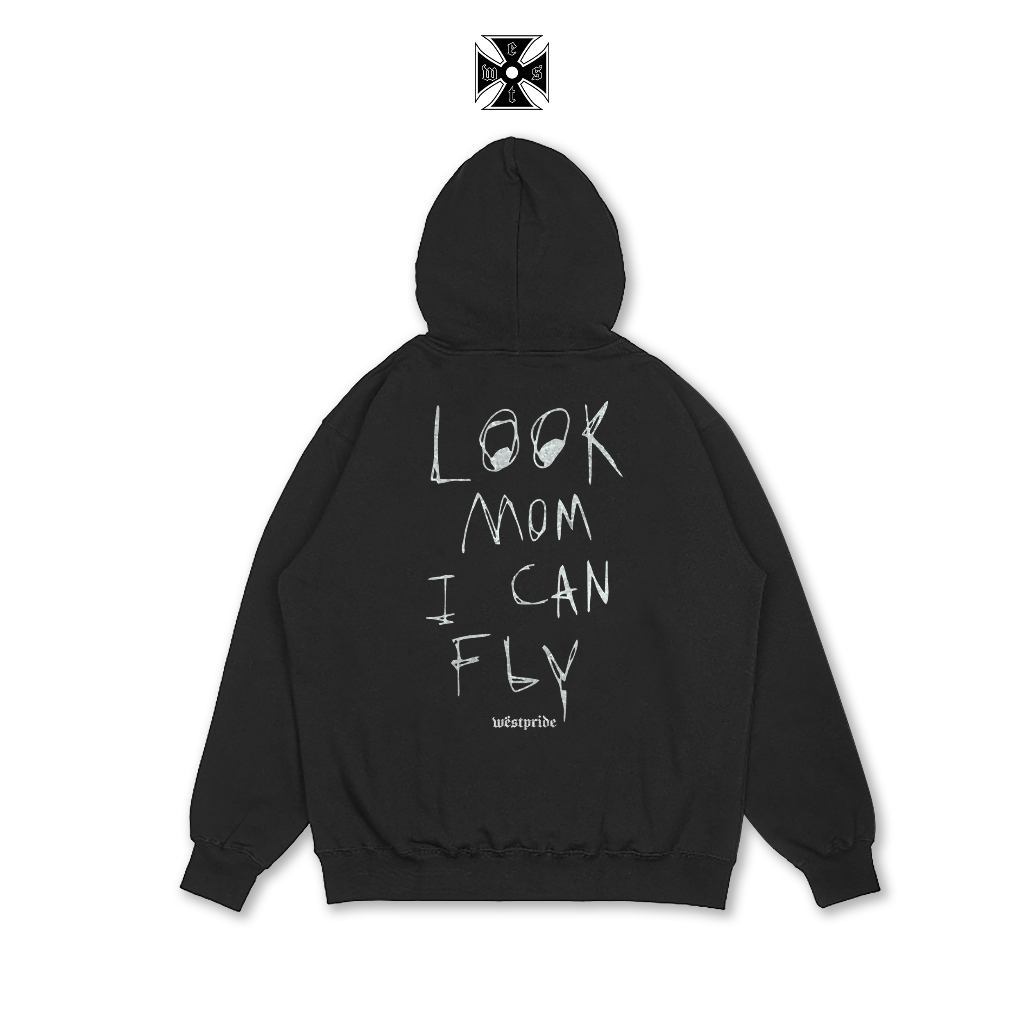 Westpride - Jaket Hoodie Tebal Can Fly Original Westpride