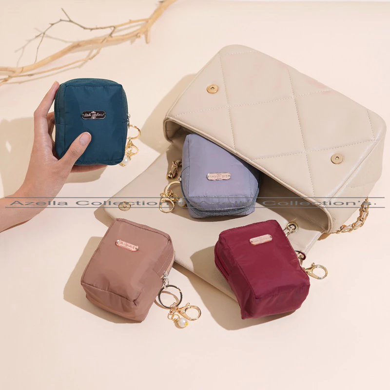 Mukena Mini Travel Parasut Korea Finishing Lasercut