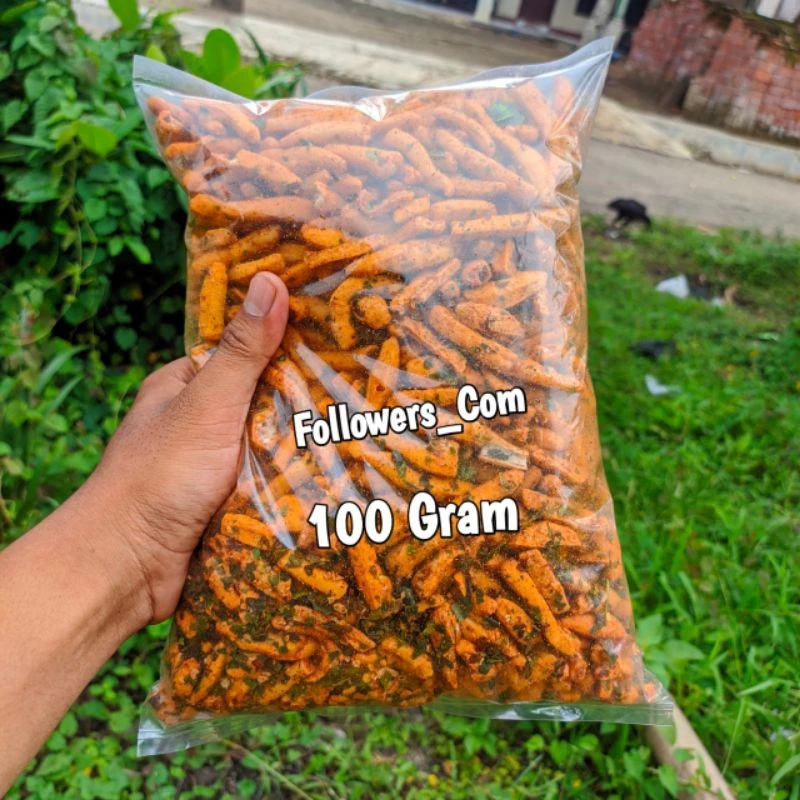 Basreng Pedas Daun Jeruk 100 Gram