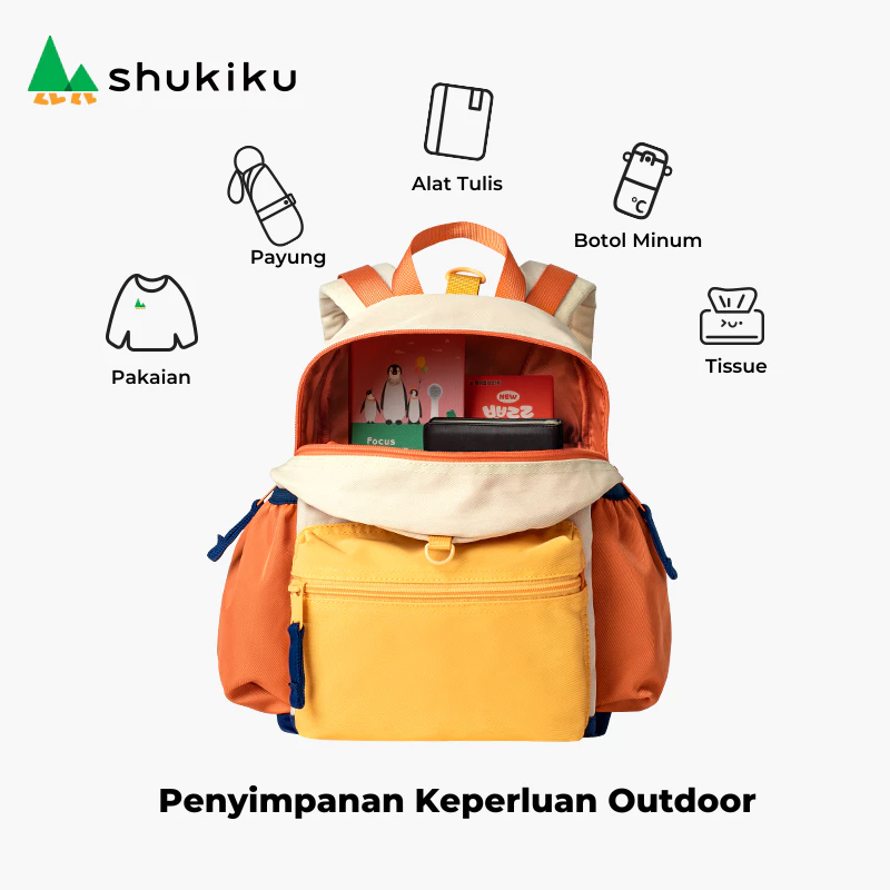 shukiku - Elf Going-Out Backpack Children's Japan Ultralight Backpack 6425