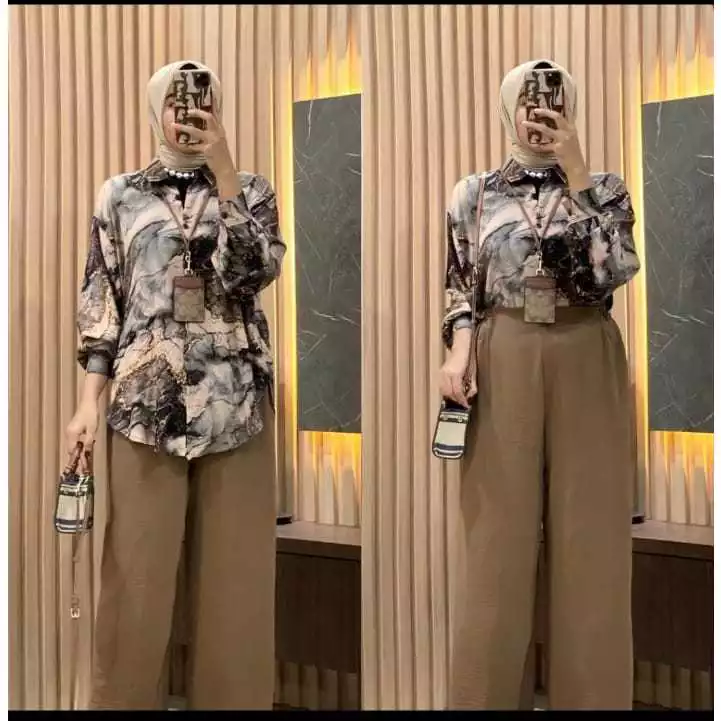 Setelan Rayon Premium Mix Crinkile// SetelanWanita Terbaru 2023-2024 Kekinian // Bisa Cod