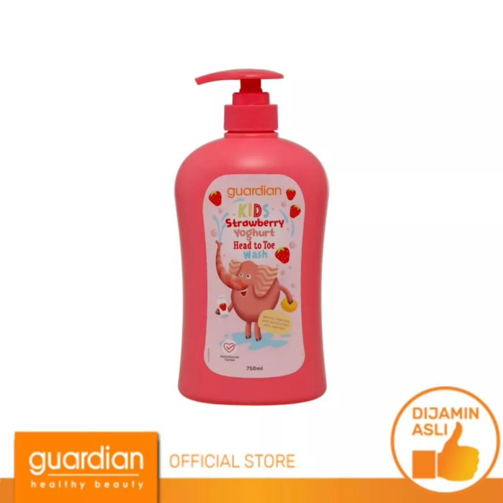 Guardian Kids Strawberry Yoghurt Head to Toe Wash 750Ml