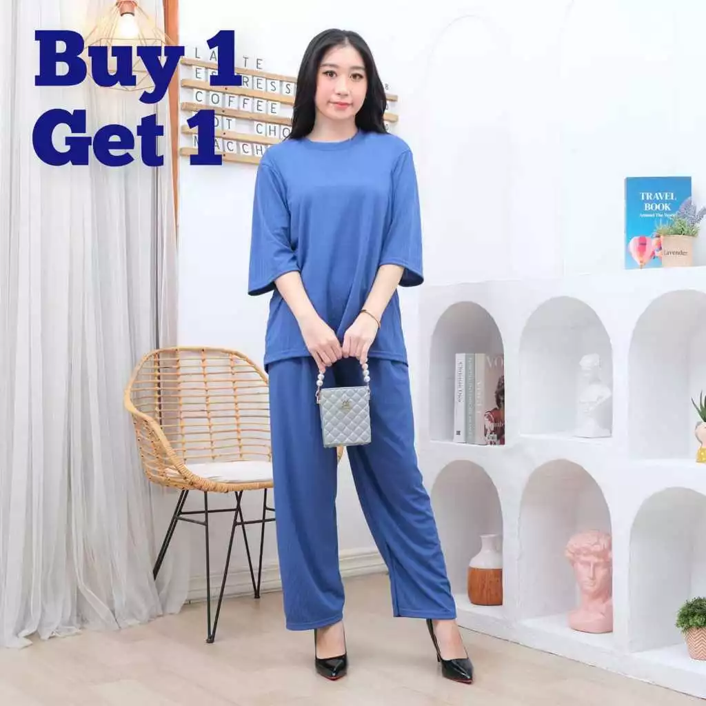 BUY 1 GET 1 !!! One Set Wanita Dewasa Basic