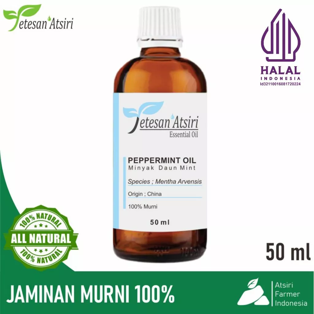 minyak atsiri mint peppermint asli murni