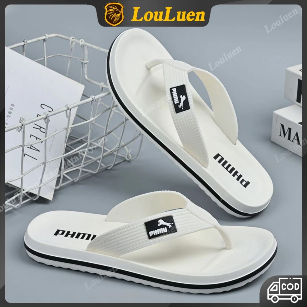 LOULUEN- sandal jepit pria sandal cowok terbaru 2025