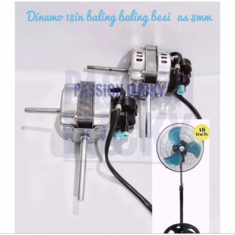 DINAMO/MOTOR KIPAS ANGIN 18IN JUARA/ADVANCE TDS BALING BALING BESI