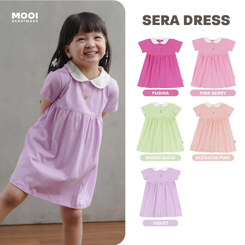 Mooi Dress Anak Perempuan Sera Dress