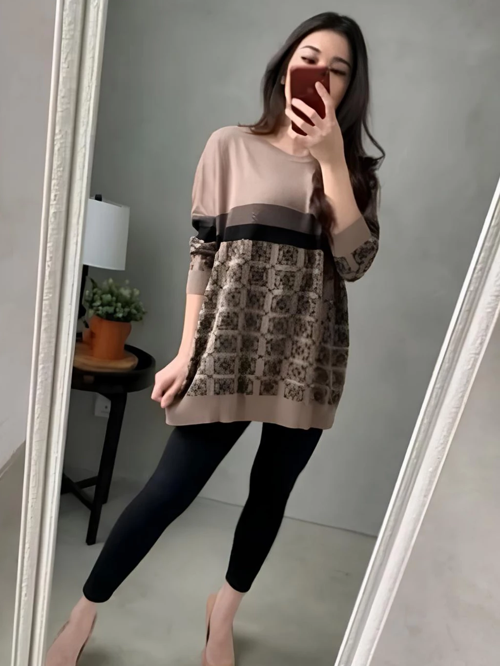 Kalila Sweater Naya Knit Oversize Sweater | Atasan Baju Wanita Terbaru Bahan Rajut Premium