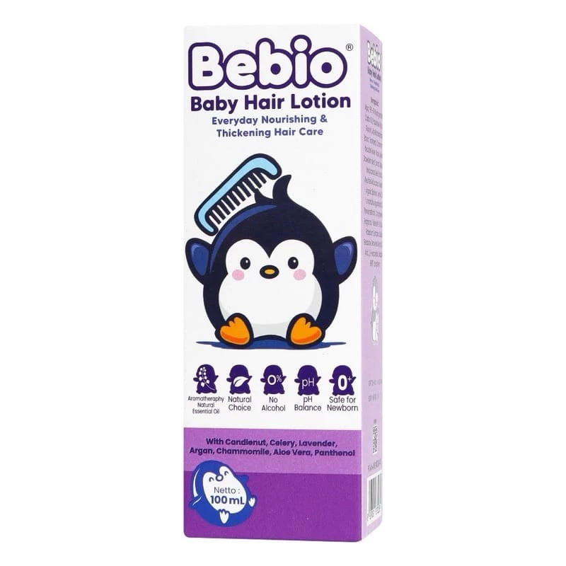 Jessen Bebio Baby Hair Lotion 100 ml - Lotion Rambut Untuk Bayi & Anak