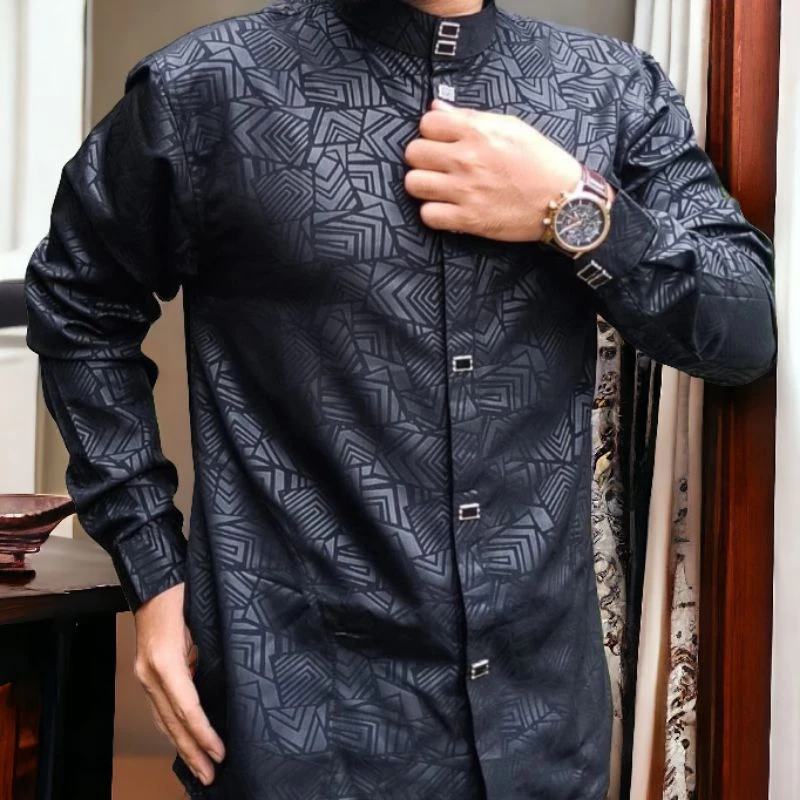 Baju Muslim Pria Kemeja koko Sultan 