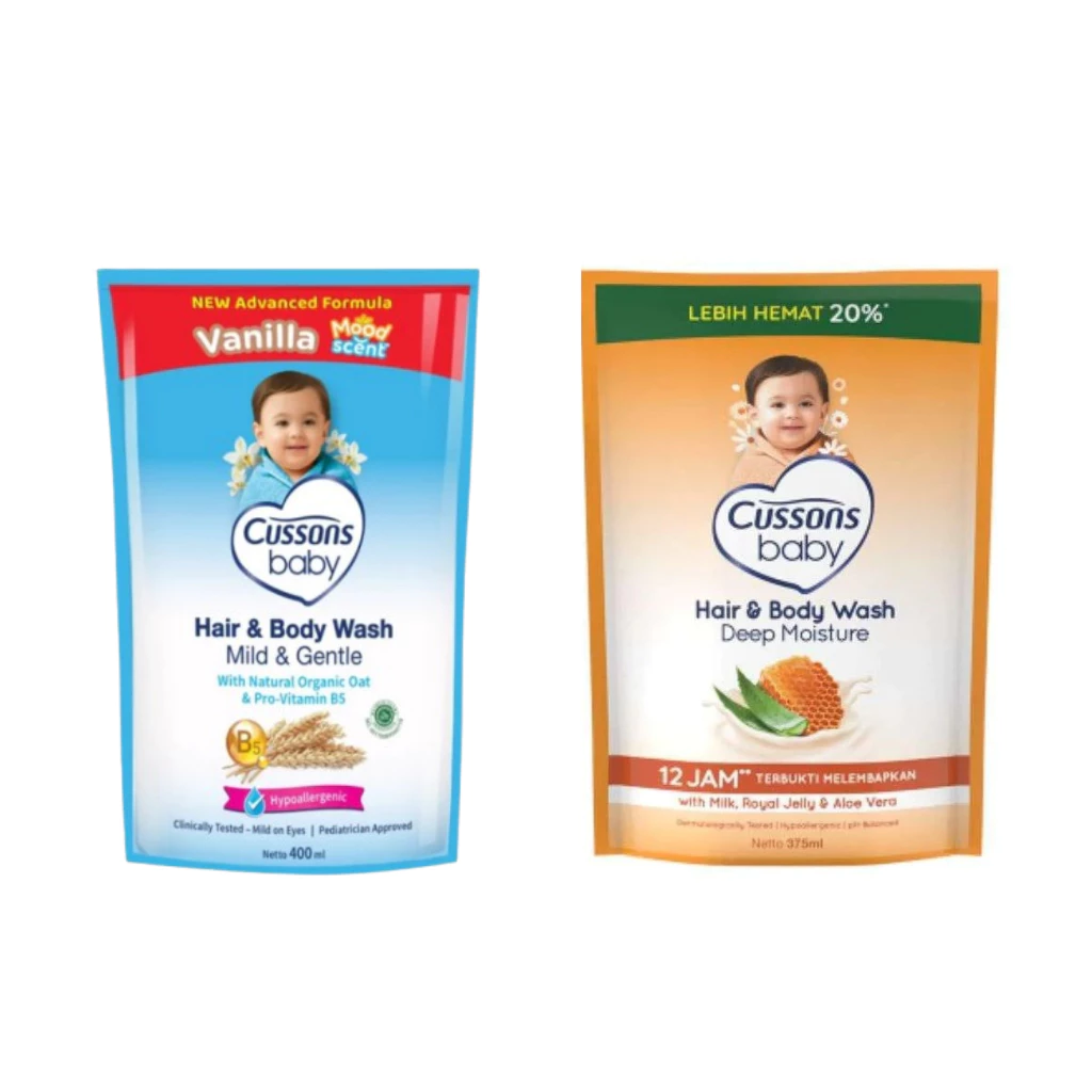 cussons baby hair & body wash