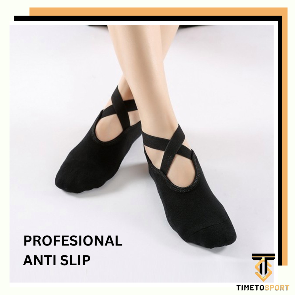 TIMETOSPORT Kaus Kaki Yoga Olahraga Yoga Non-Slip 3014