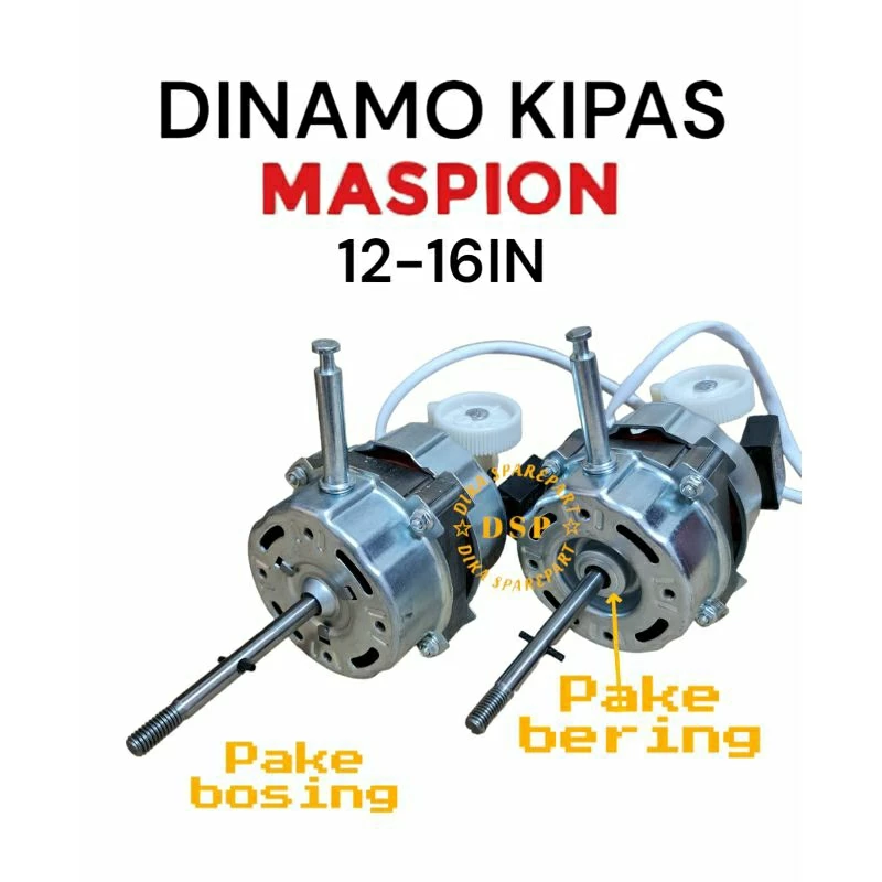 Dinamo Kipas Maspion 16in Dengan Kapasitor 1,8uf