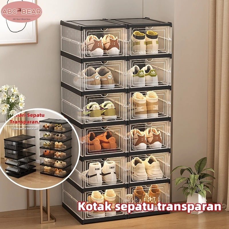 80. ABC BEAR Tidak Perlu Instalasi Lebih Tebal Dan Kuat Kotak Sepatu