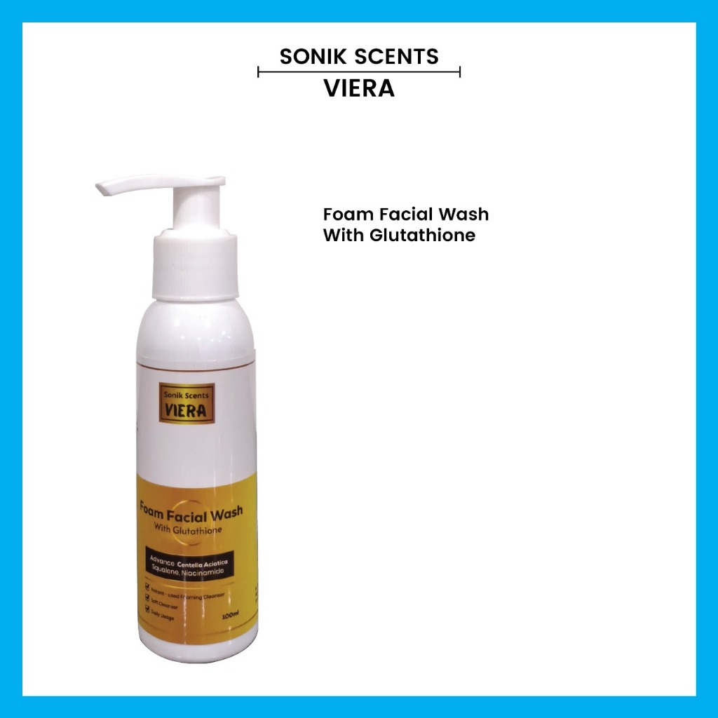 SONIK SCENTS VIERA Facial Wash Low pH with Centella Asiatica,Niacinamide Squalane